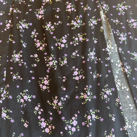 Bershka black floral dress - Picture 5 of 6